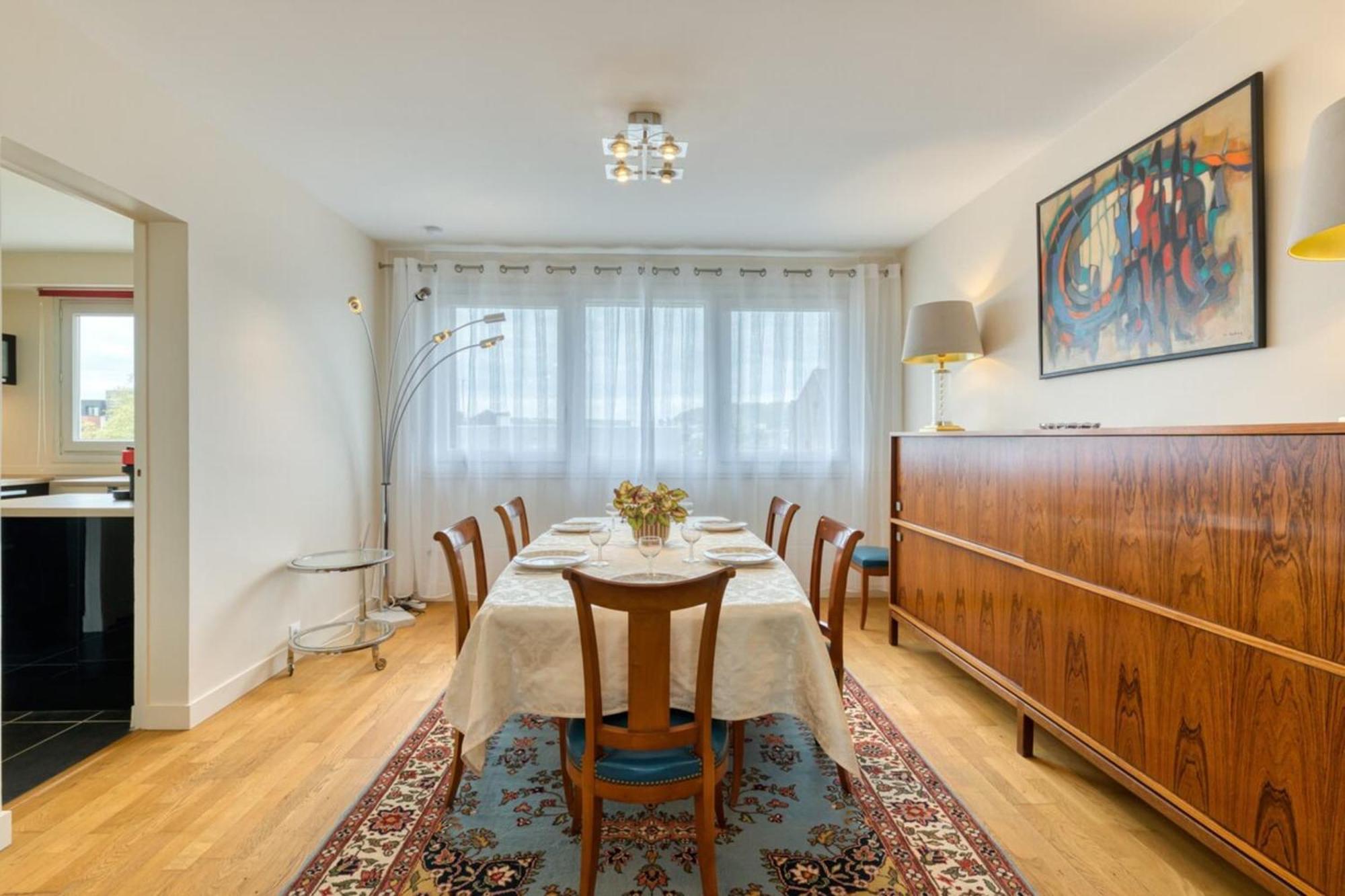 Francoise F5 Avec Parking Apartment Rouen Exterior photo